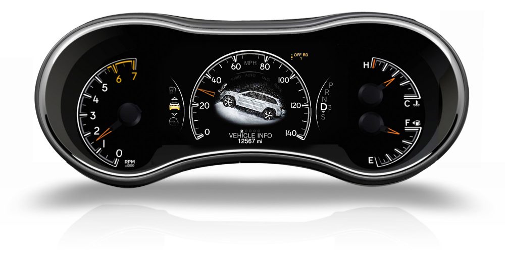 PERSONALIZED INSTRUMENT CLUSTER